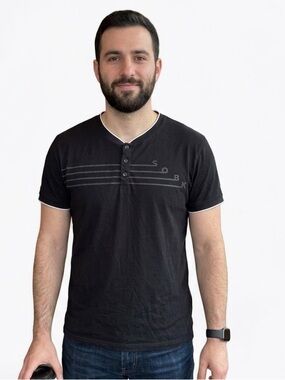 SOBK Straight Outta Brooklyn Henley Tee L